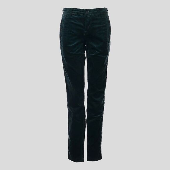 J Brand Zion Mid Rise Skinny Jeans Velvet Moorland Teal Size 26 NWT $248 - Picture 1 of 11